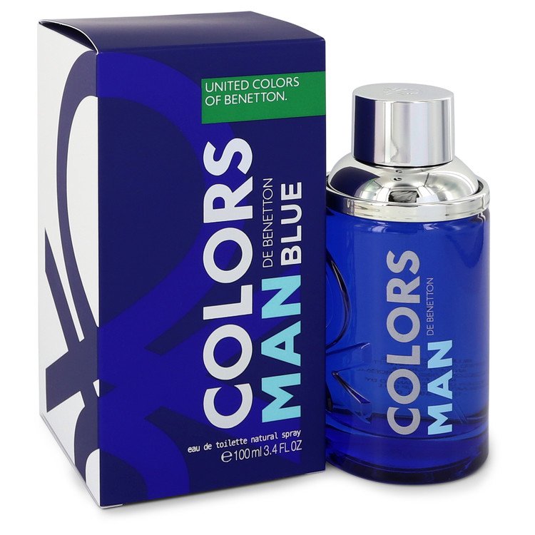 colors de benetton man blue