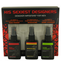 Gift Set -- Sexiest Designers Set Includes Raw Power, Mascolino and Game Changer all in 45 ml Body Sprays