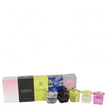Gift Set -- Miniature Collection Includes Crystal Noir, Bright Crystal, Yellow Diamond, Bright Crystal Absolu and Yellow Diamond Intense