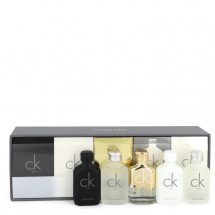Gift Set -- Deluxe Travel Set Includes Two CK One Travel Mini's Plus one of each of CK Be, CK One Gold and CK All all in 10 ml Travel Size Mini's