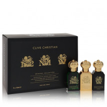 Gift Set -- 10 ml Perfume Spray in Clive Christian 1872 Feminine + 10 ml Perfume Spray in Clive Christian No 1 Feminine + 10 ml Perfume Spray in Clive Christian X Feminine