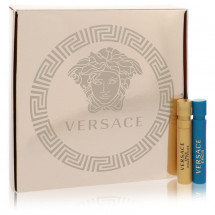 Gift Set -- .03 Mini EDP in Versace Eros Pour Femme + .03 Mini EDT in Versace Eros