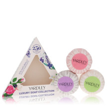 English Rose + English Lavender + Lily Of The Valley Luxury Soaps 3 x 50 ml