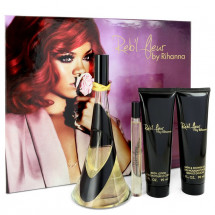 -- Gift Set - 100 ml Eau De Parfum Spray + 90 ml Body Lotion + 90 ml Shower Gel + 10 ml Mini EDP Spray